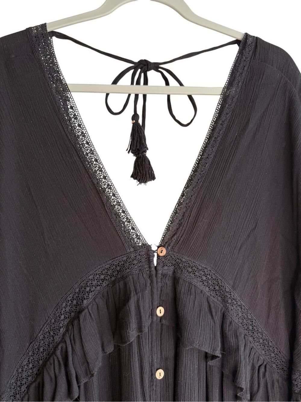 Free People Paradiso Maxi Dress Black Size XS - Picture 4 of 6
